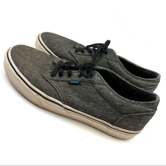 Vans Other - Vans lace up heathered gray low top skate sneakers 721356 size 8.5